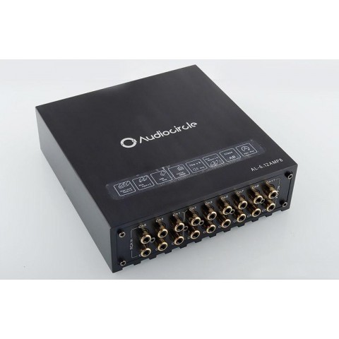 Amply/DSP 12 kênh Audiocircle AL-6.12AMP8